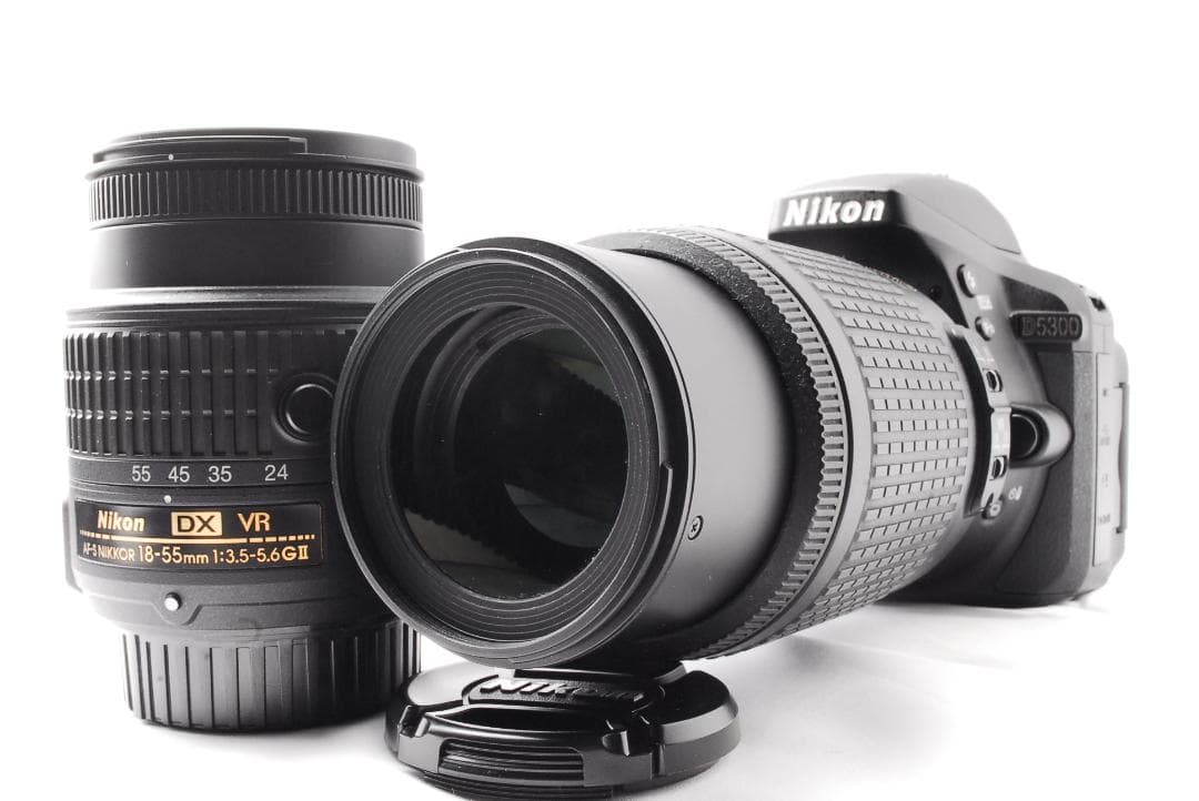 Wi-Fi搭載✨Nikon D5300 ダブルレンズ✨一眼レフカメラ✨スマホ転送