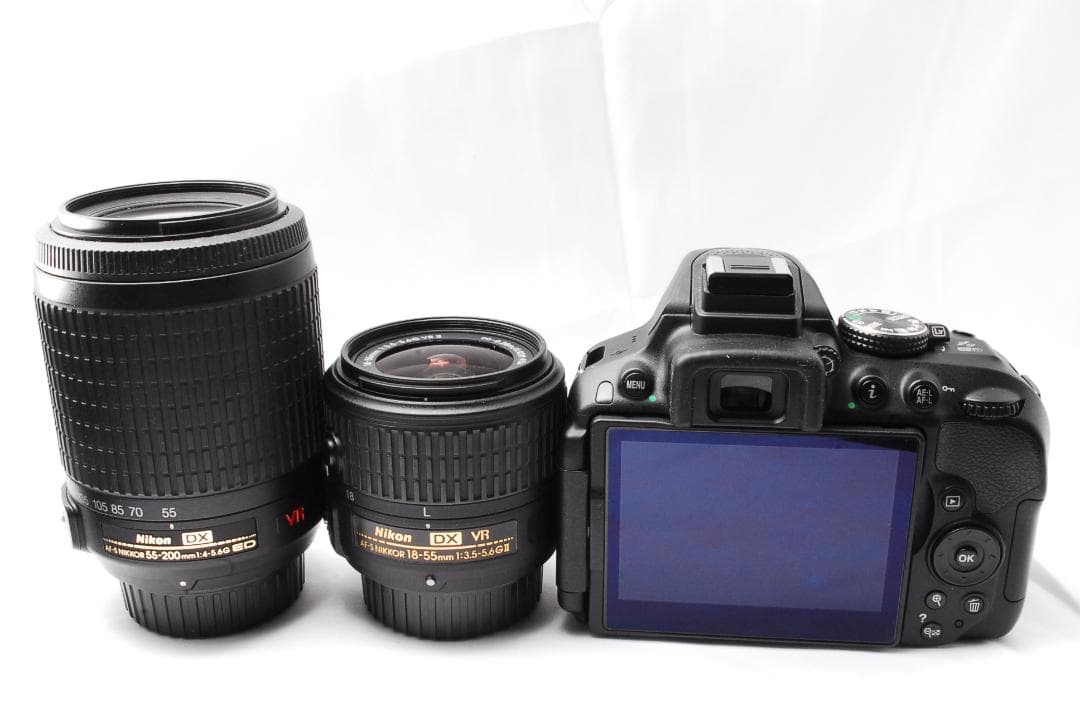 Wi-Fi搭載✨Nikon D5300 ダブルレンズ✨一眼レフカメラ✨スマホ転送