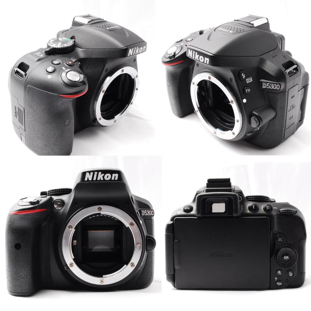 Wi-Fi搭載✨Nikon D5300 ダブルレンズ✨一眼レフカメラ✨スマホ転送