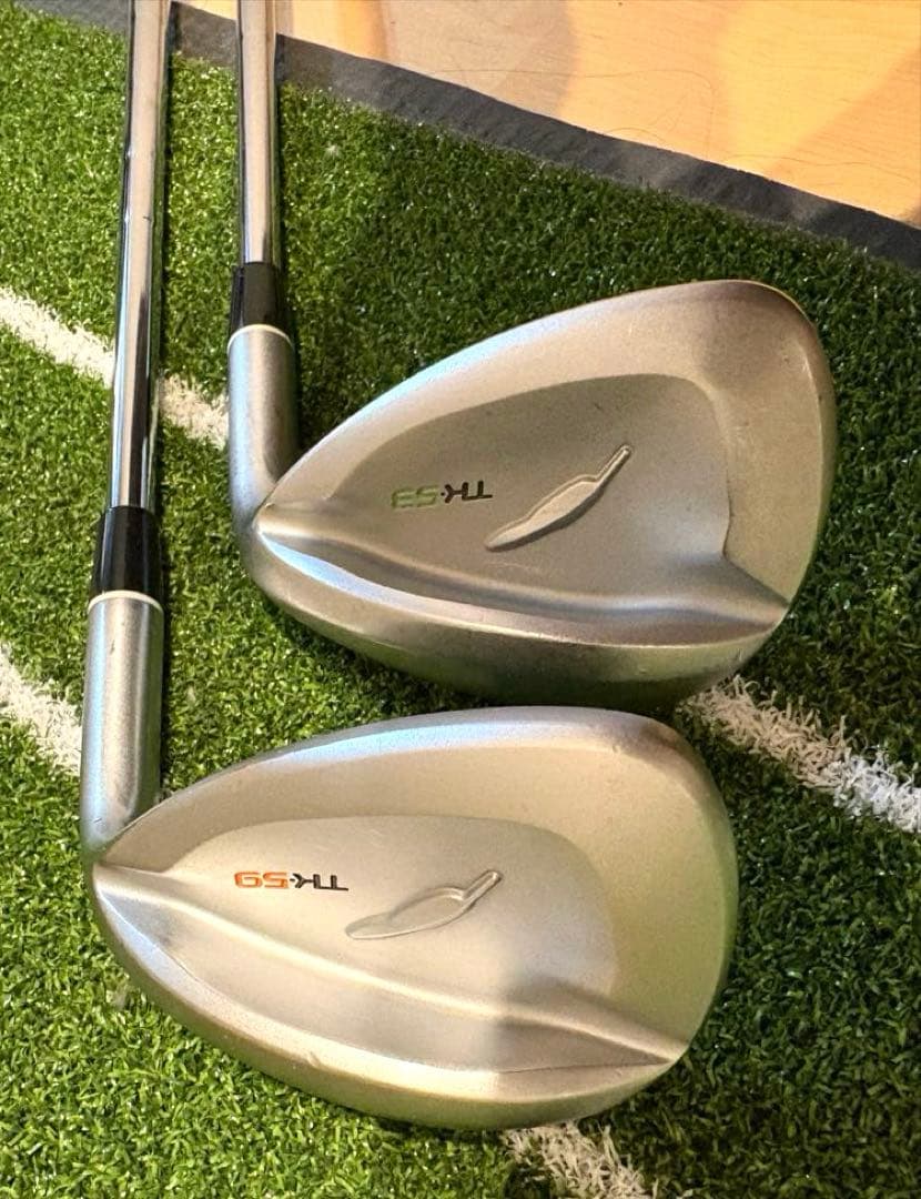 【値下げ】フォーティーン TK53&TK-59ウェッジセット(スチールシャフト)