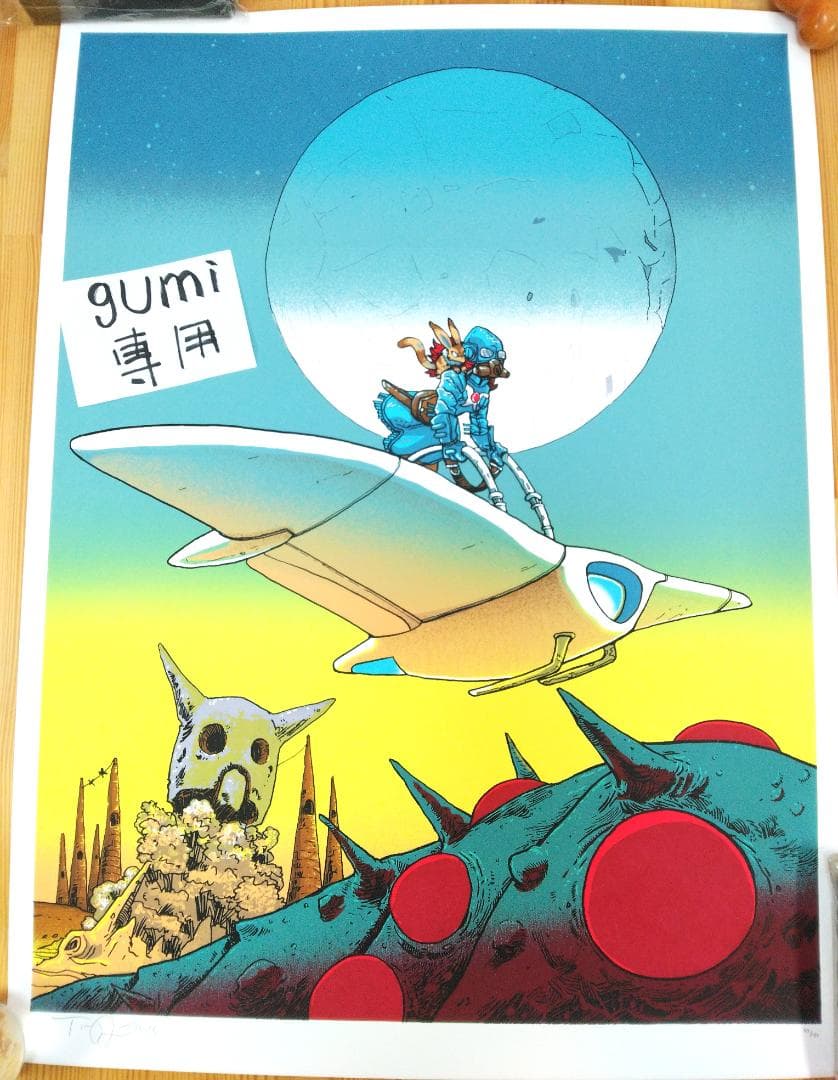 風の谷のナウシカ　ナウシカ昼　メーヴェ　オーム王蟲　巨神兵　テト　ティム・ドイル