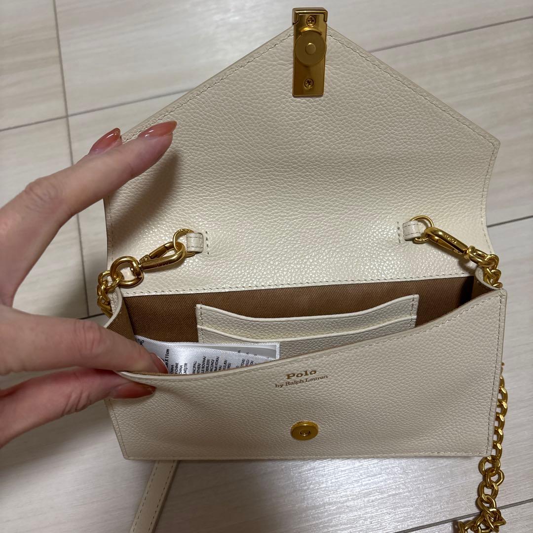 Polo ID レザー チェーン ウォレット & バッグ