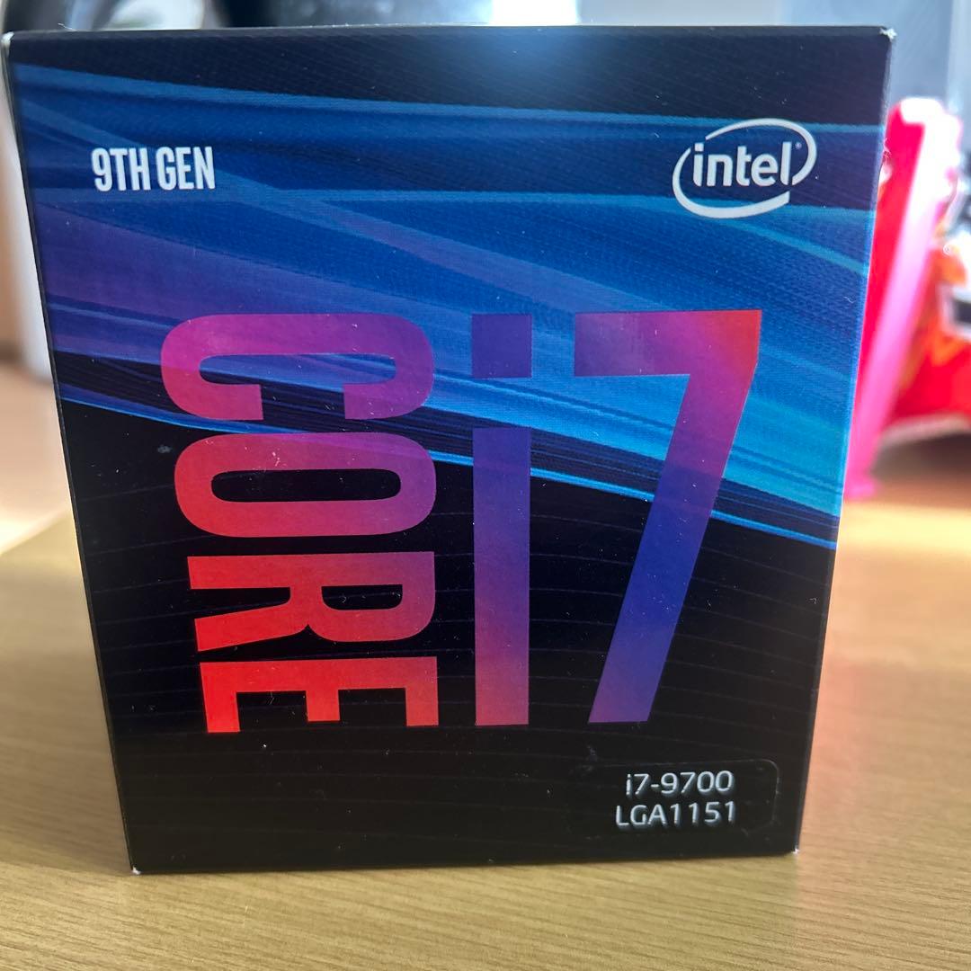 CPU Intel Core i7-9700 9th Gen CPU