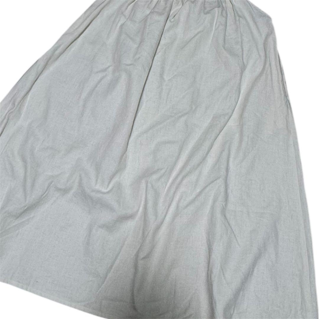 KUBOSANMADE　リネン　キャミソールワンピース　クボサンメイド