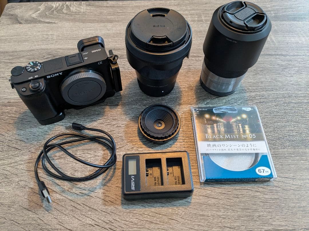 Sony a6400 sony レンズ2本セット