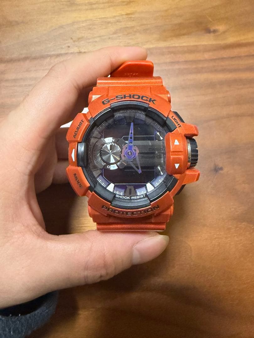 CASIO G-SHOCK G’MIX GBA-400 オレンジ腕時計