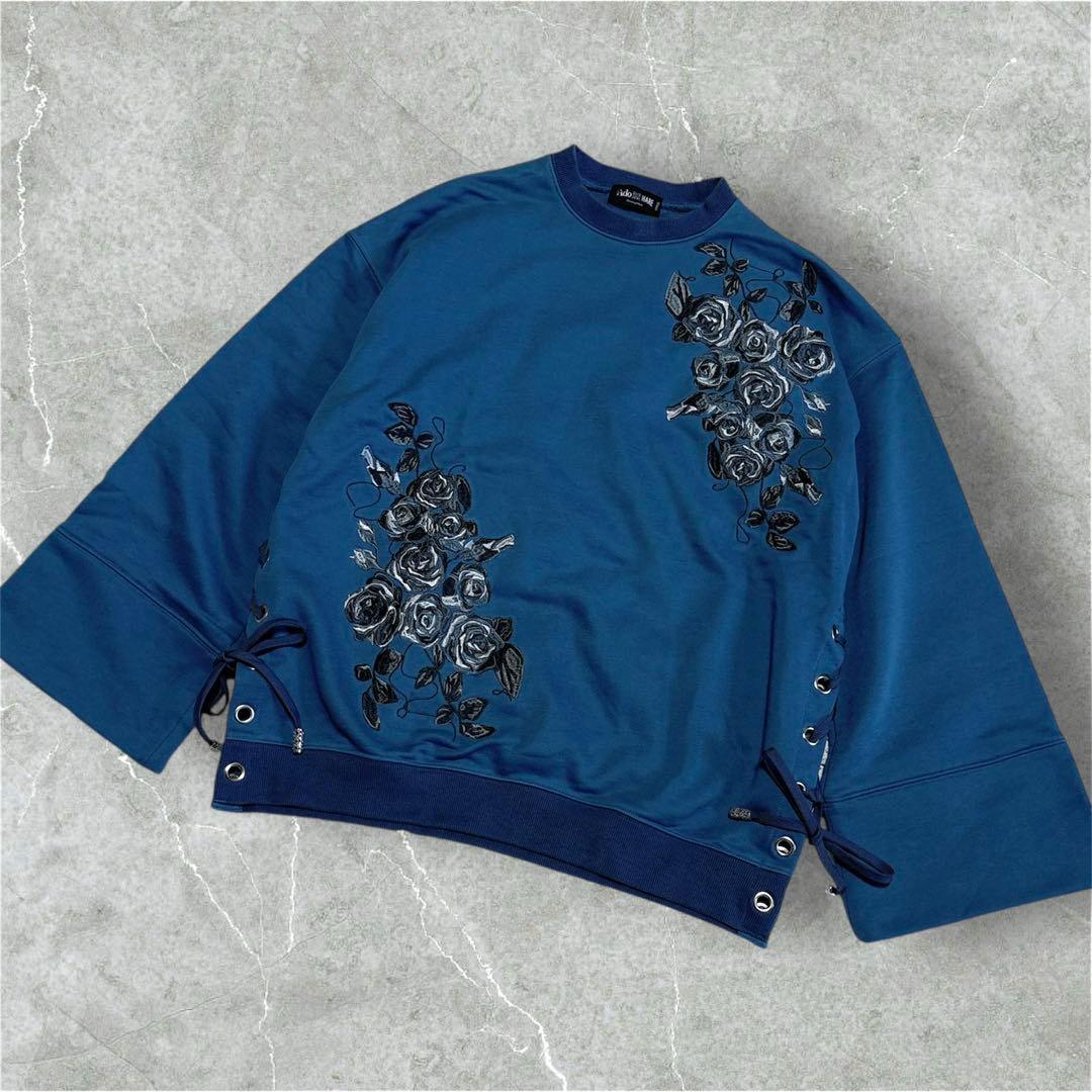 【希少】 HARE × Ado サイドレースアップローズシシュウスウェット