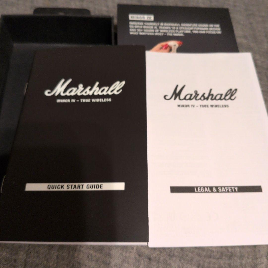 マーシャルイヤホンMinorIV