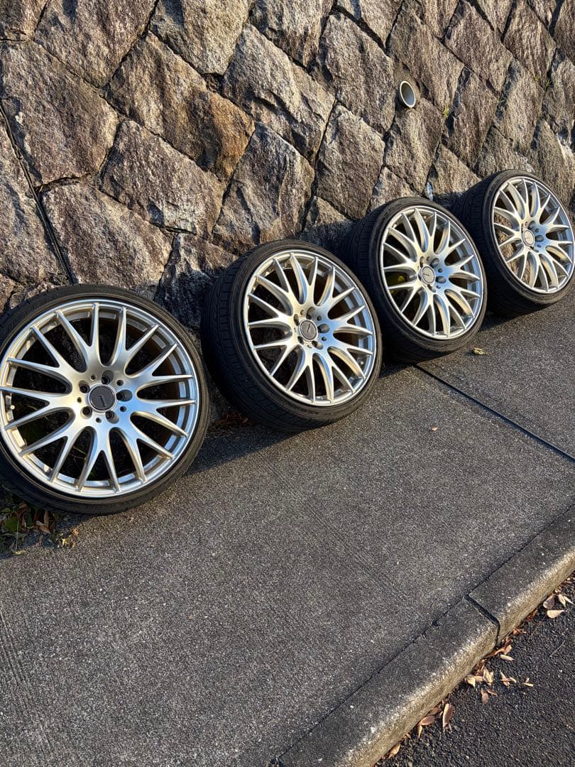 RAYS 19インチ スポークデザイン タイヤホイールセット