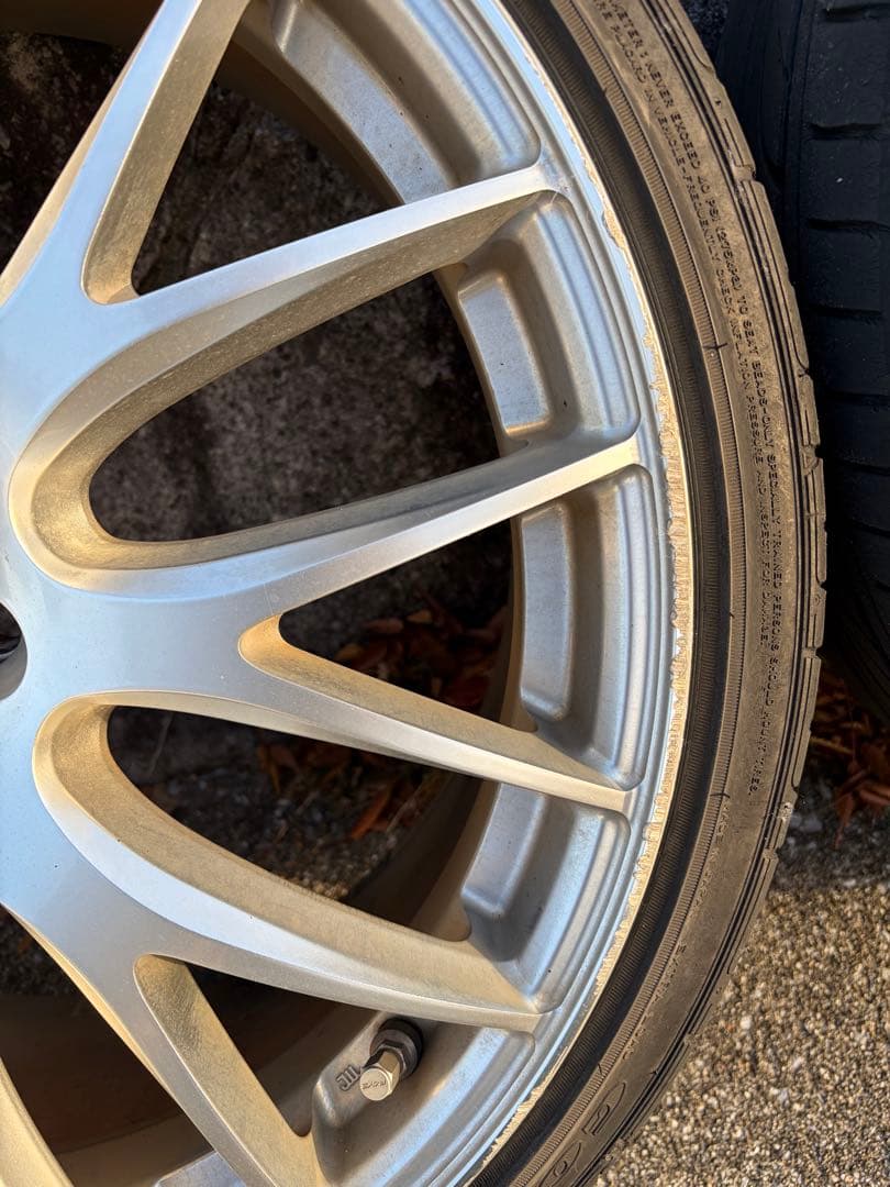 RAYS 19インチ スポークデザイン タイヤホイールセット