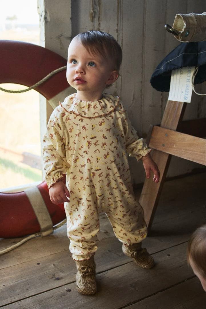ロンパース・カバーオール 2025AW Baby Pierrot Onesie 12-18m