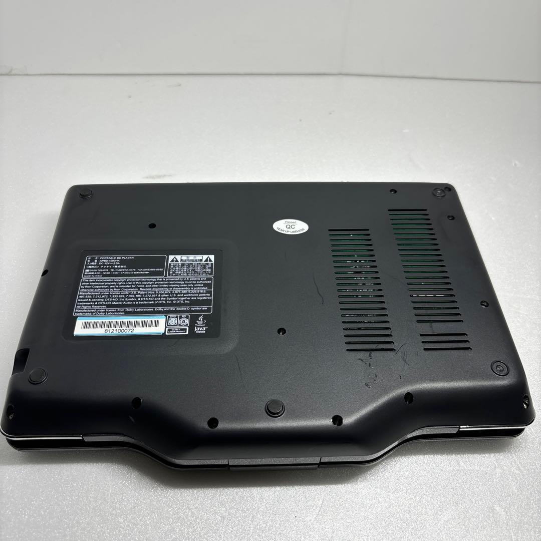 AVOX 10インチ ポータブルBDプレーヤー APBD-1080HK