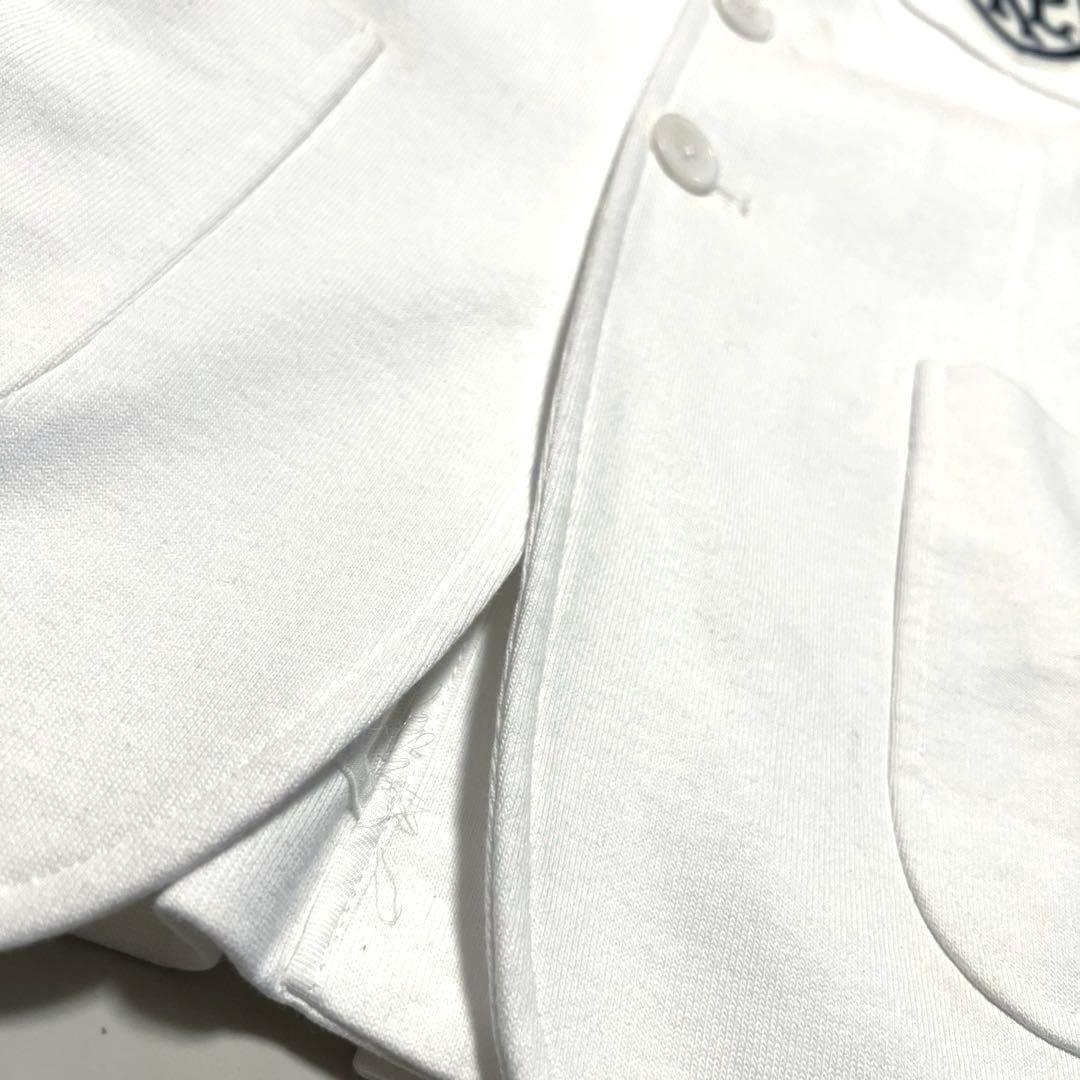 美品 2025 ポロラルフローレン ロゴクレストコットンジャージーブレザー 洗濯