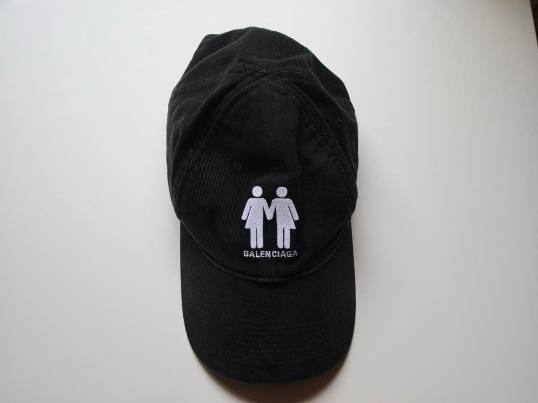帽子 BALENCIAGA 22ss Pride Baseball Cap