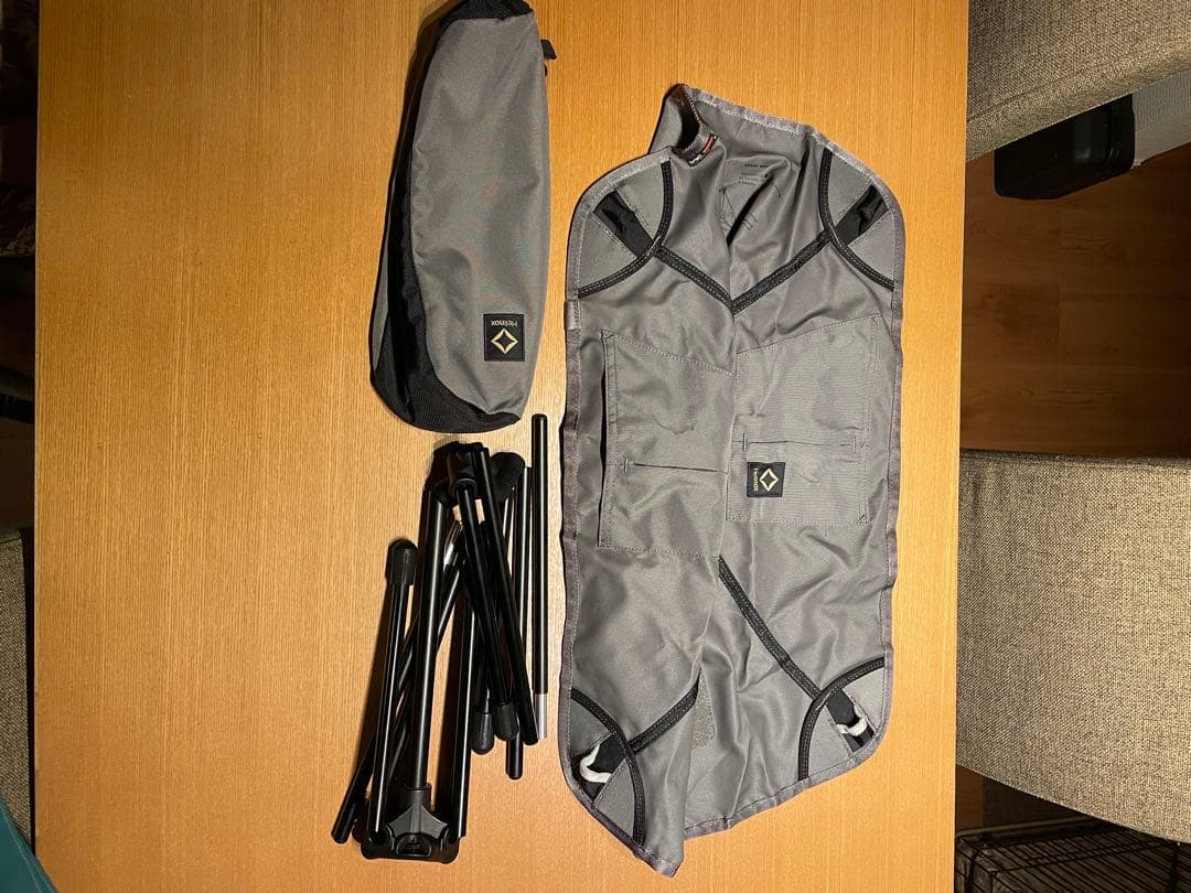 Helinox アウトドアチェア グレー