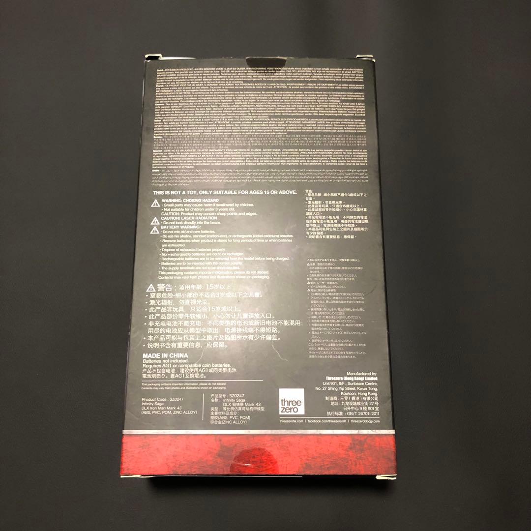 ゆうです。threezero DLX アイアンマン マーク43