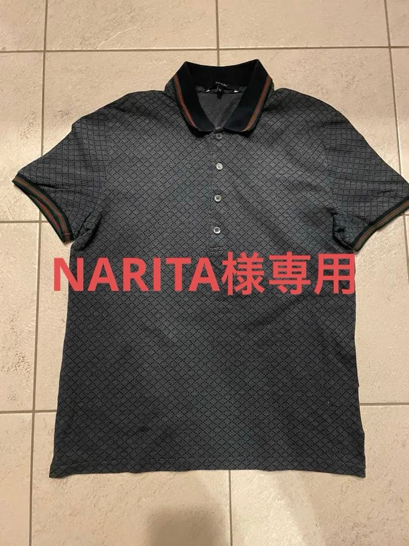 正規品　GUCCI polo shirt グッチ　ポロシャツM