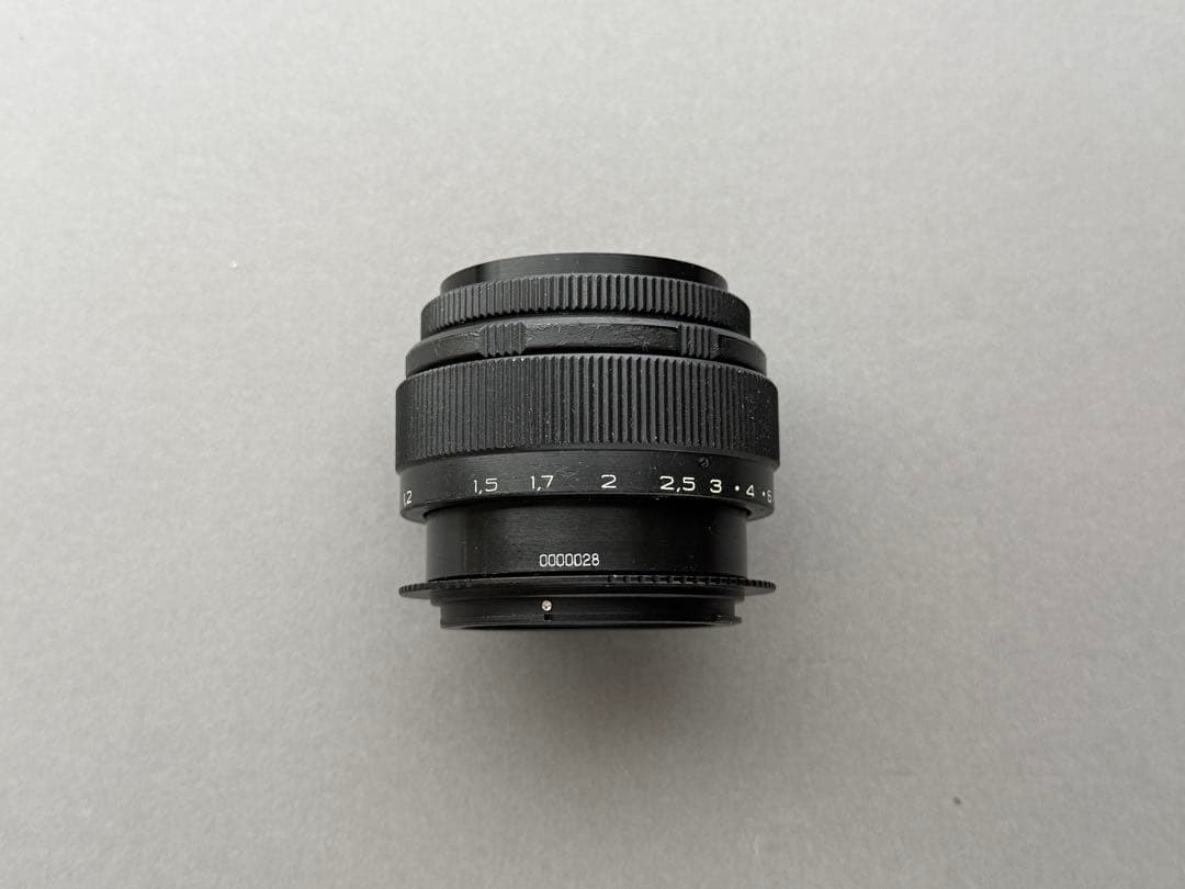 ロシア製　オールドレンズ　Jupiter-9 85mm F2 EFマウント