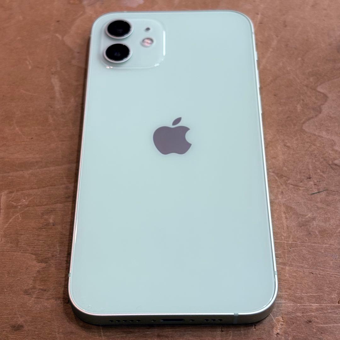 【美品】iPhone12 128GB グリーン SIMフリー