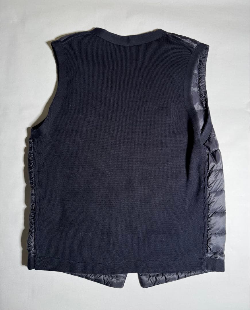 MONCLER マグリアトリコットジレ L ネイビー