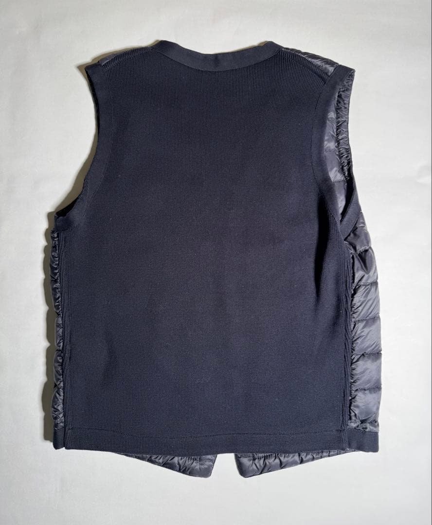 MONCLER マグリアトリコットジレ L ネイビー