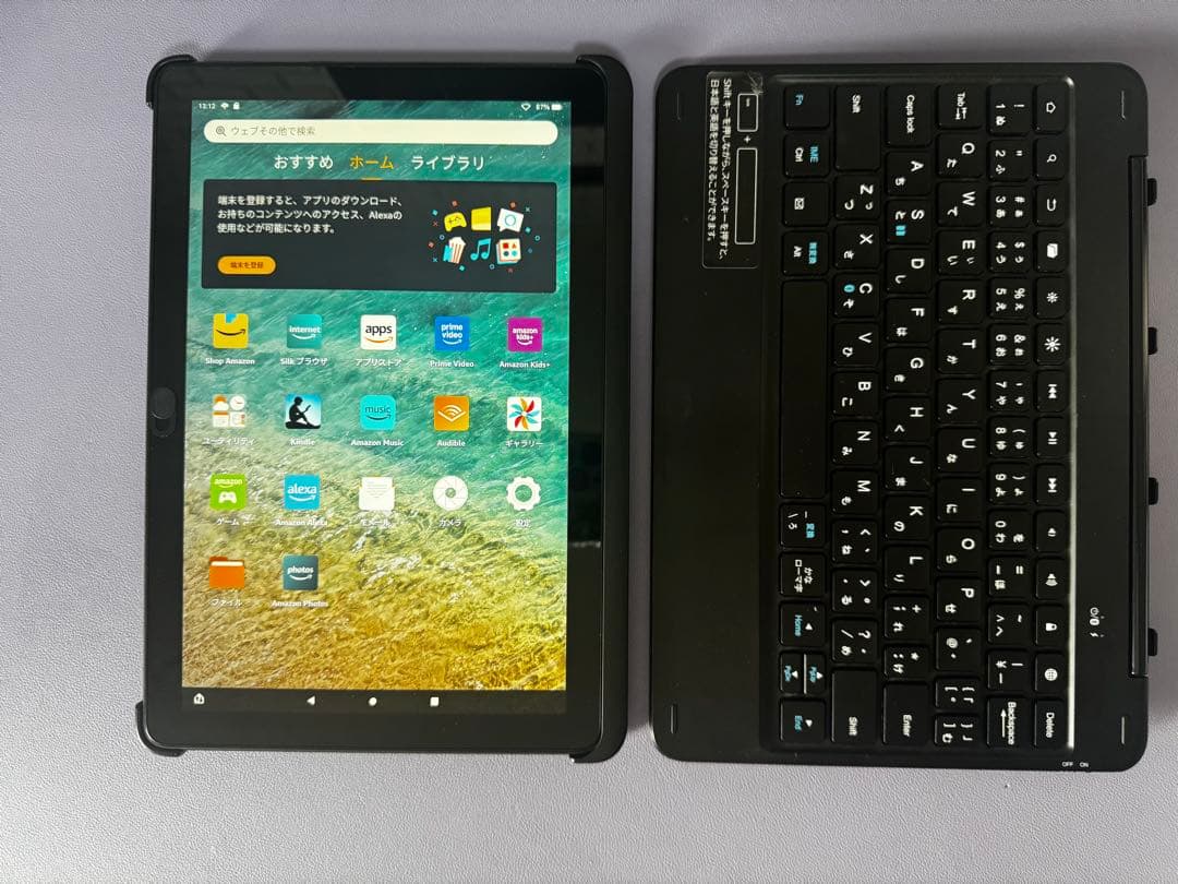 Fire HD 10 + Fintie Bluetoothキーボード