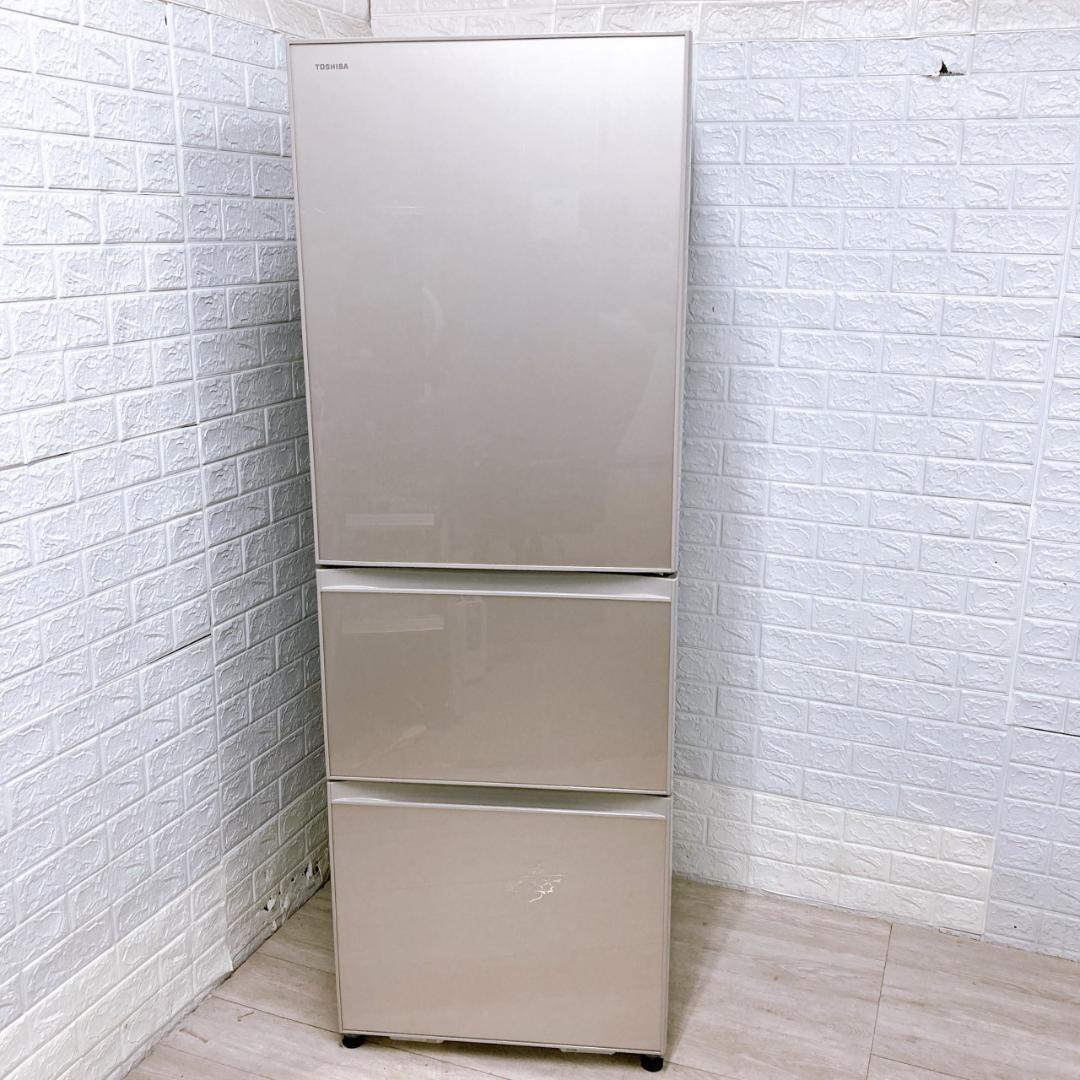 T09131 トウシバ 363L 冷蔵庫 大型 GR-K36SXV(EC)