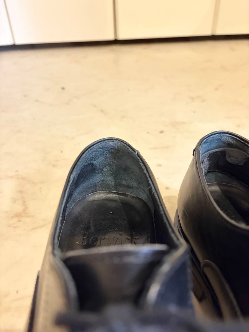 Berwick 1707 内羽根 ストレートチップ シューズ 7ハーフ 3070