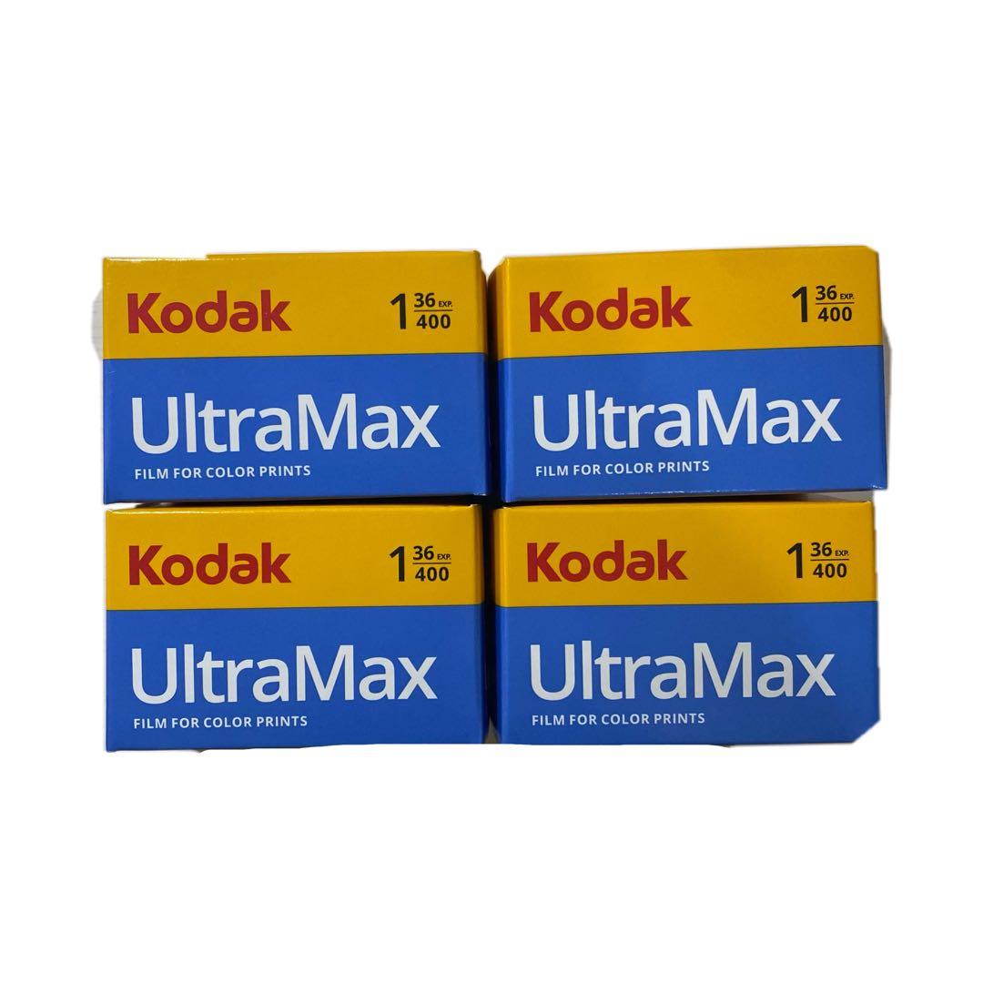 Kodak UltraMax 400 新パッケージ 36枚撮 4本