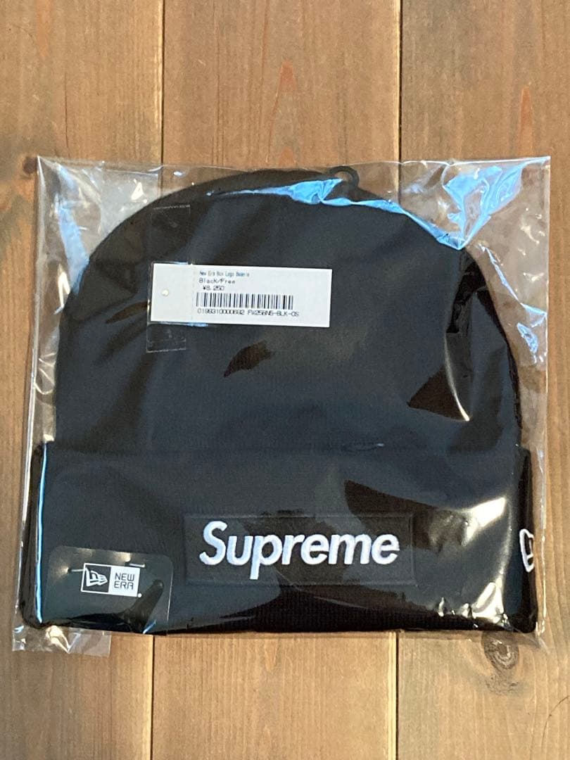 【ああああ】Supreme NewEra ビーニー (25FW) ブラック