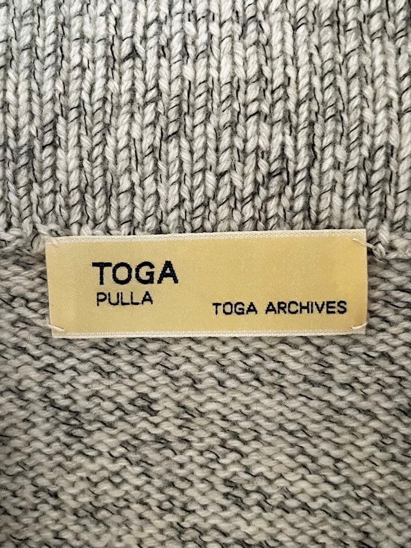 TOGAPULLAトーガプルラ フリンジスヌード/ネックウォーマー BG