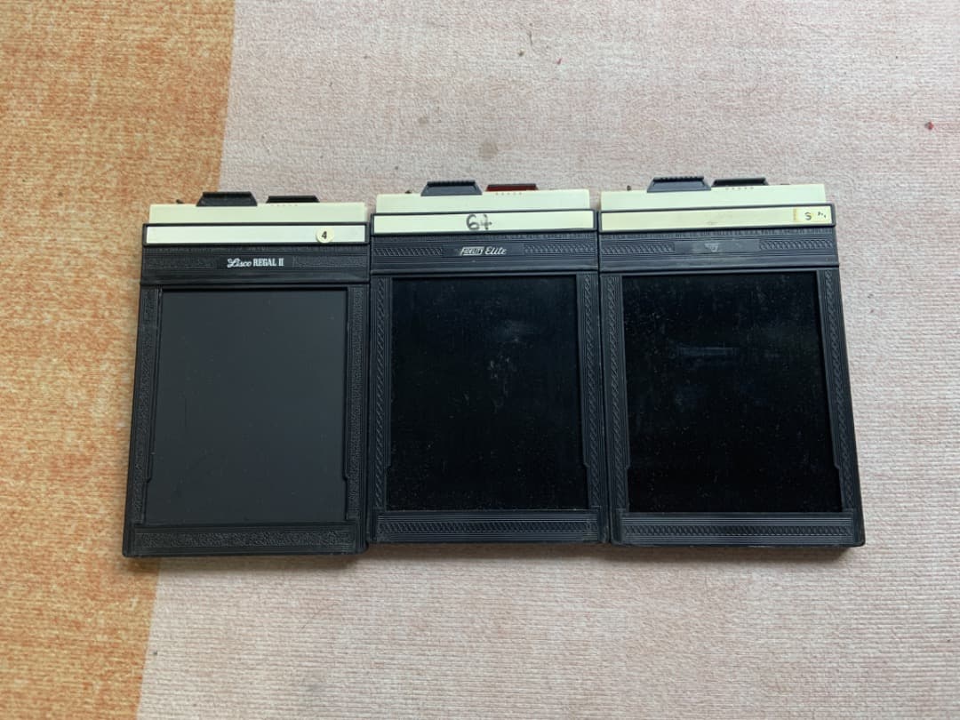 Wooden View 大判フィルムカメラ4x5木製　フィルムフォルダー３枚付き