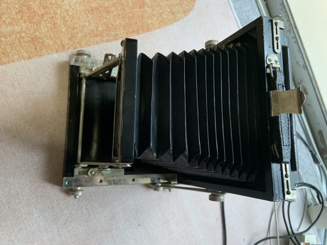 Wooden View 大判フィルムカメラ4x5木製　フィルムフォルダー３枚付き