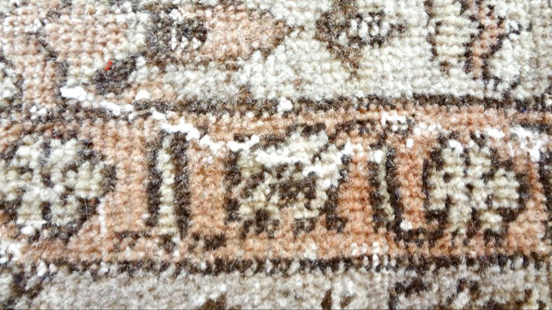 トルコヴィンテージラグ 142 × 254 ベージュ アナトリア地方