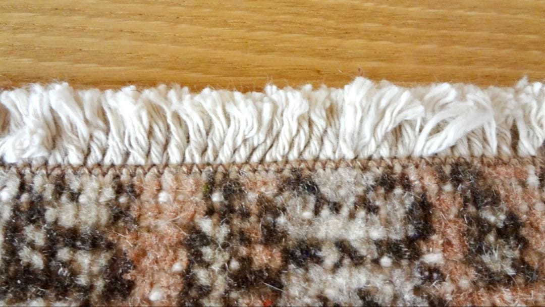 トルコヴィンテージラグ 142 × 254 ベージュ アナトリア地方