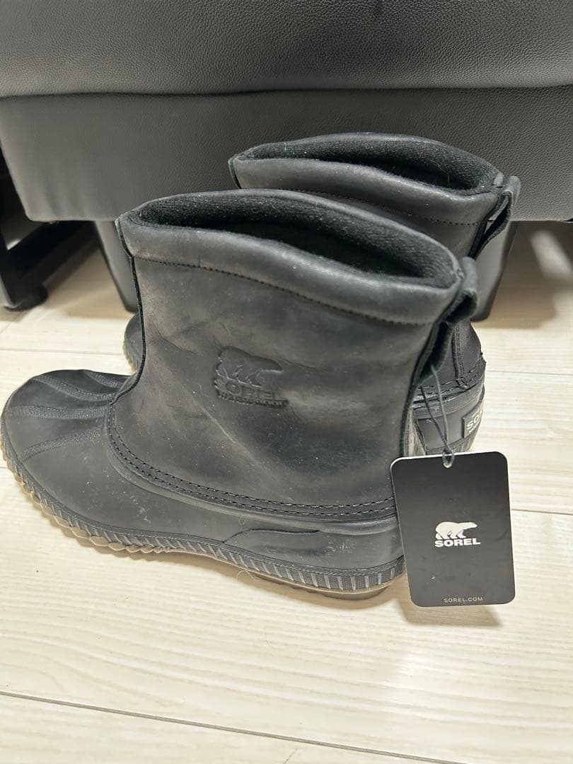 【新品未使用】SOREL ソレル スノーブーツ ショートブーツ ブラック