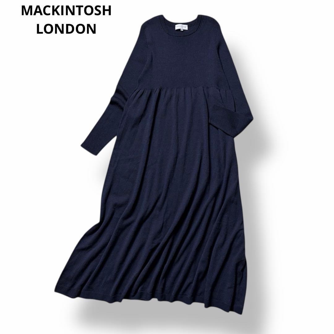 【美品✨24年モデル】マッキントッシュロンドン ホールガーメントワンピース