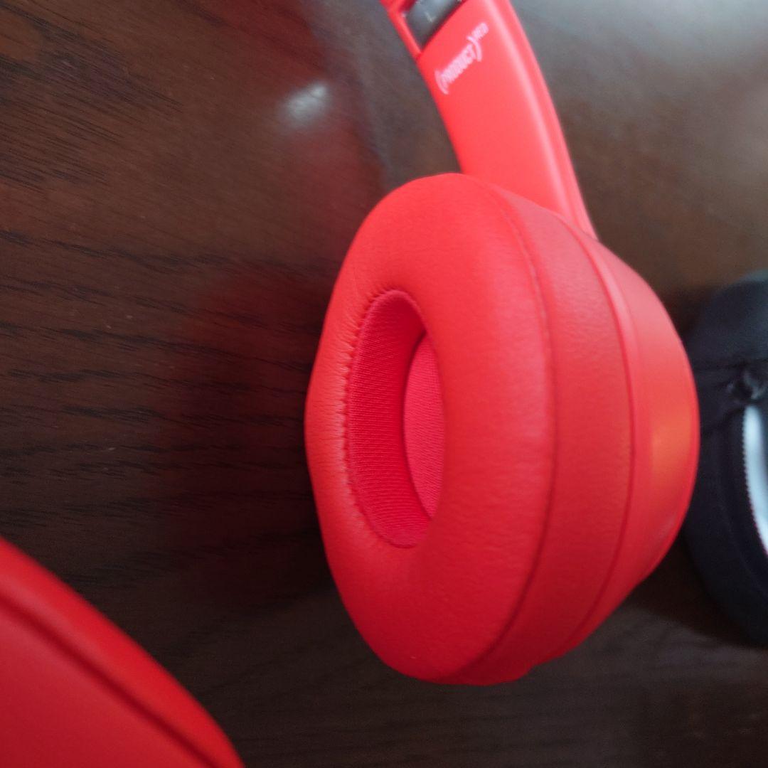 【美品】beats solo3 レッド ケース付き