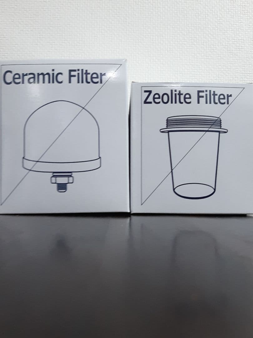 エコウォーター・新品セラミックフィルター＆ゼオライトフィルター