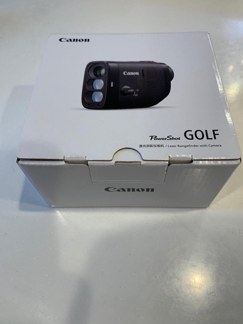 ゴルフ　レーザー距離計　キャノン　パワーショット