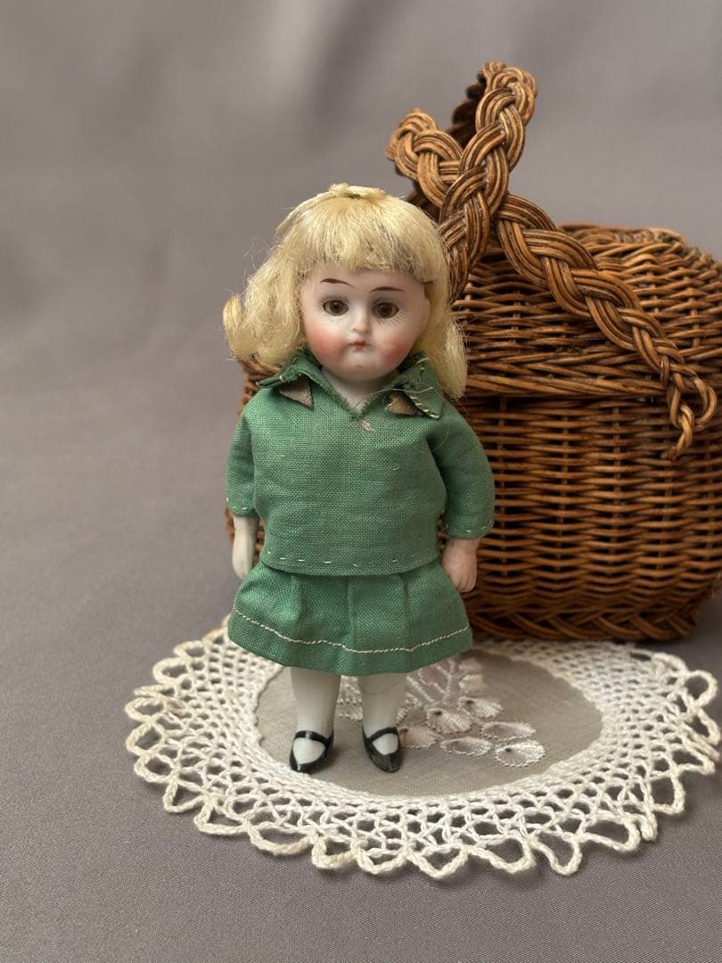 アンティーク オールビスクドール ミニョネット ドールハウスドール ケストナー