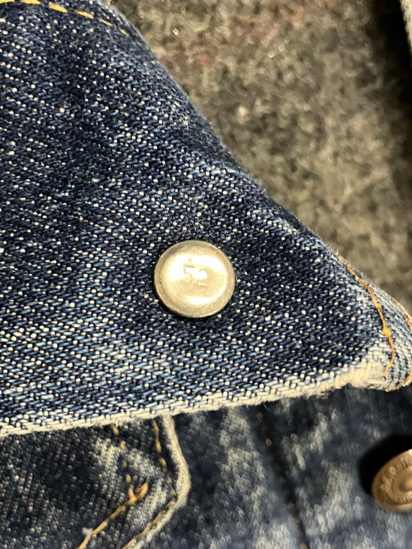 リーバイス 70505 48 デニムジャケット ビッグサイズ ケアタグ付