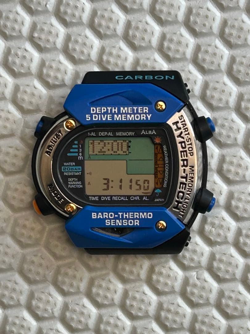 セイコー ALBA ハイパーテック W760-4A10 ベルト無 ジャンク扱い