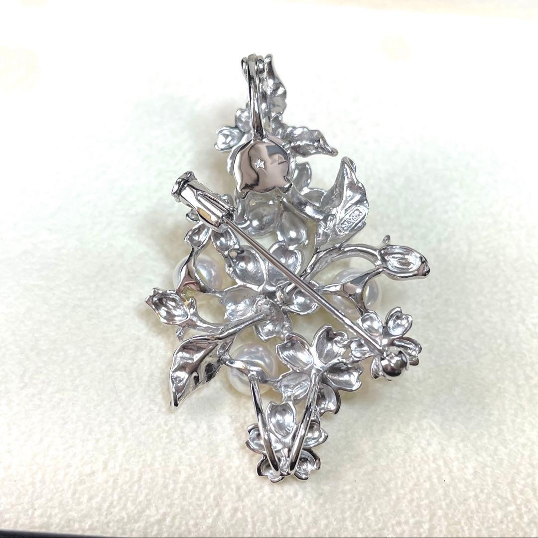 GINZA TANAKA パールブローチ　入学式　あこや真珠　検索用-ミキモト