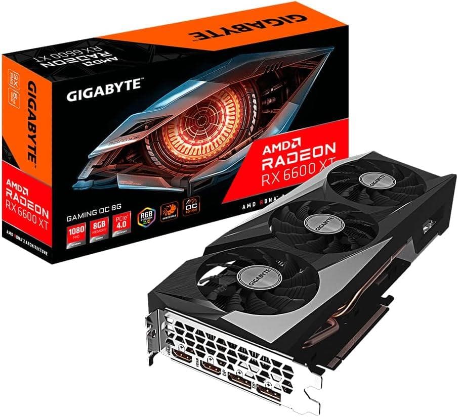 グラフィックボード・グラボ・ビデオカード GIGABYT AMD Radeon RX6600XT GDDR6 8GB