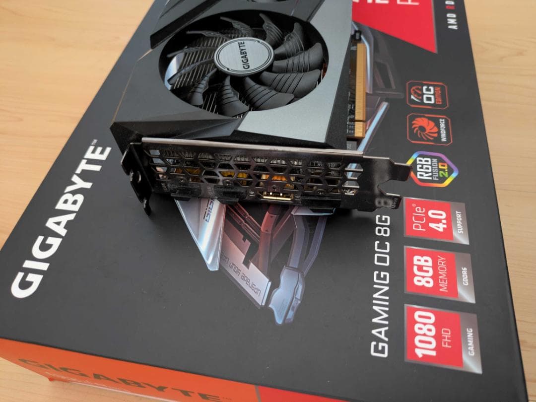 グラフィックボード・グラボ・ビデオカード GIGABYT AMD Radeon RX6600XT GDDR6 8GB