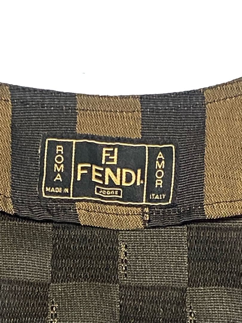 vintage fendi ズッカ柄　ベスト　vest