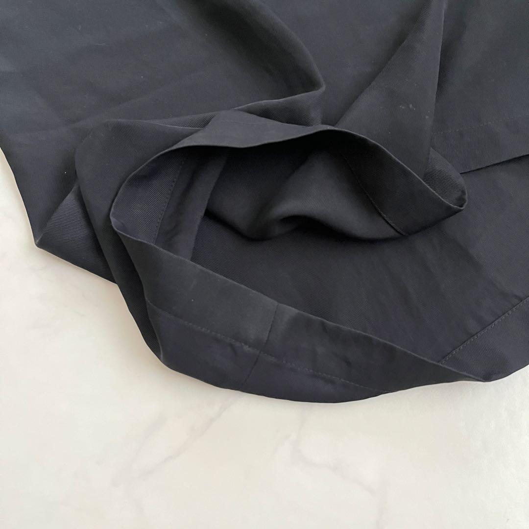 新品タグ付き　kagure アセテートワイドワンピース　25SS