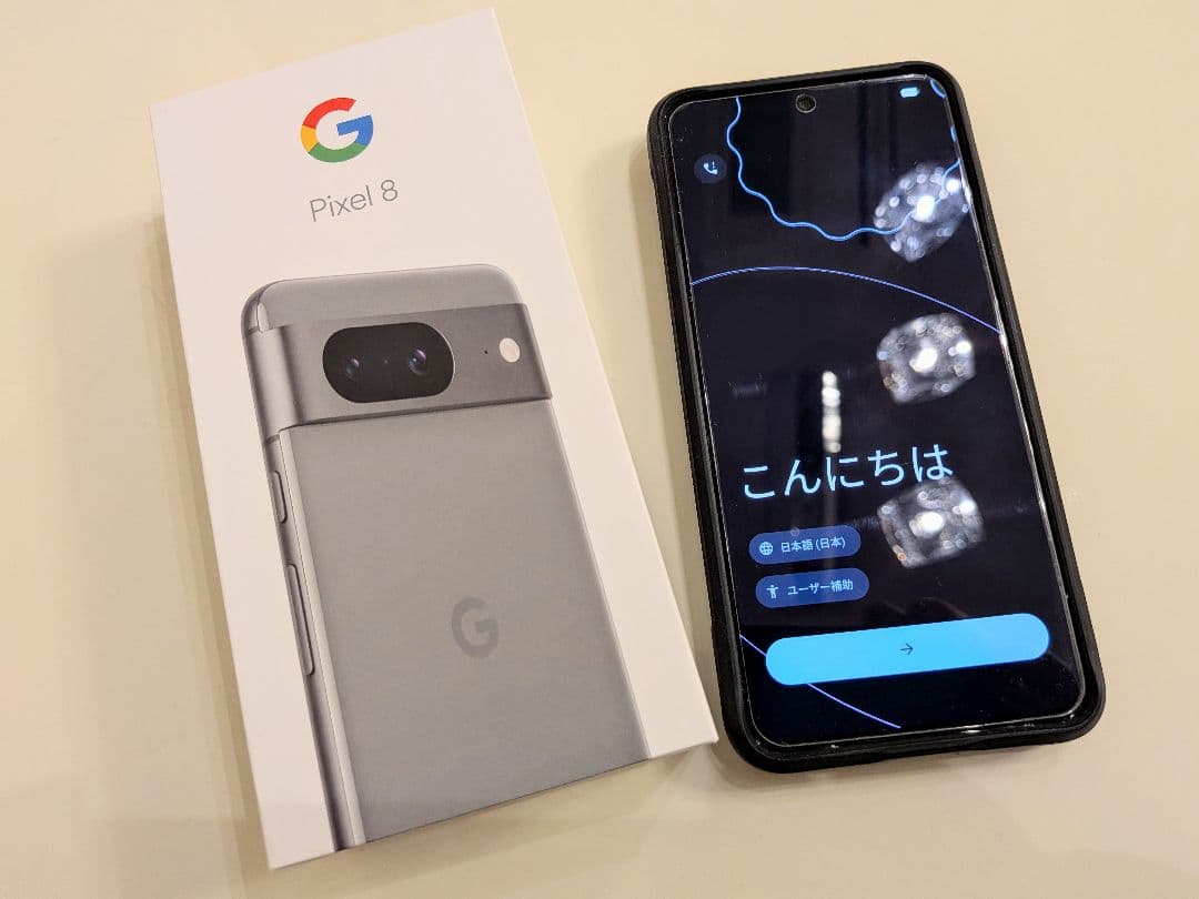 Google Pixel 8 グレー 本体　SIMフリー　動作保証