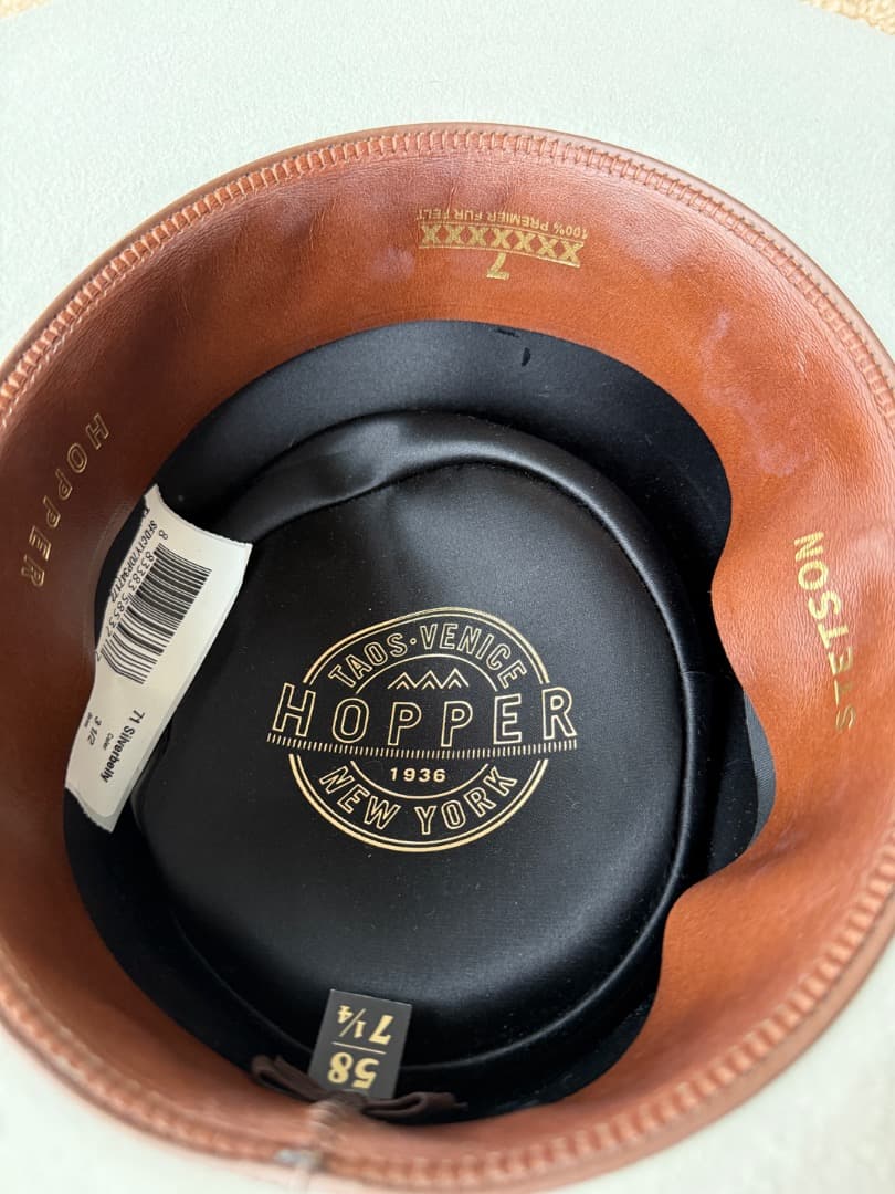 Stetson Dodge City 7X シルバーベリー 新品